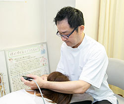 痛くない施術です